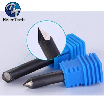 China Stone Engraving Rilievo Router Bit Six Arrises PCD Diamond Granite and Marble Stone Engraving NC Cutting Tools and Bits for sale