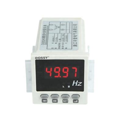 China 48x48mm Panel Single Phase Digital Frequency Meter Panel Mount for sale