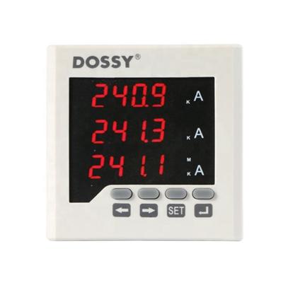 China Programmable Three Phase Digital Ammeter Panel Mount for sale