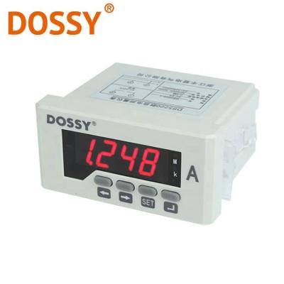 China Digital Phae Ampere Meter Digital Display Ammeter Single Panel Mount for sale