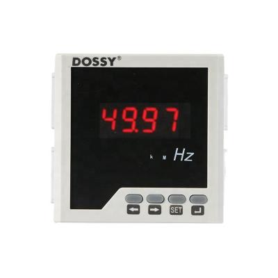 China Economy Type LED Display Digital Panel Frequency Meter Panel Mount for sale