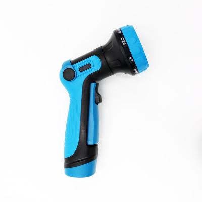 China Soft Type Handheld High Pressure Nozzle New Water Gun Handle 9 Function Water Gun Extinguisher for sale