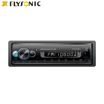 China Flyson Stereo One Din BT Player Built-in USB Hands FM Radio Free Receiver OEM Audio SD Card Plastic Car Mp3 Player for sale