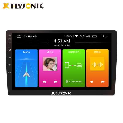 China CE & ISO 10-Inch 2.5D IPS GPS Flysonic Full Dual Touch Screen Multi-Function Din MP5 Android Version 10.0 Car Stereo Auto Video for sale