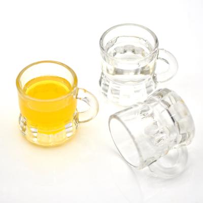 China Wholesale 25ml sublimation shot glass shot glasses with handle for party JXZB28001 for sale