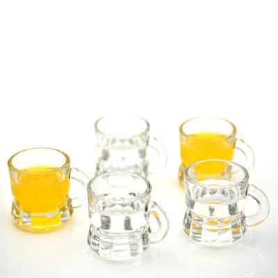 China Wholesale 25ml Shot Glass Customized Shot Glasses With Handle JXZB28001 for sale