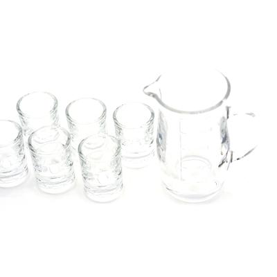 China High quality set of 6 shot glass shot glasses with decanter JJ-02 for sale