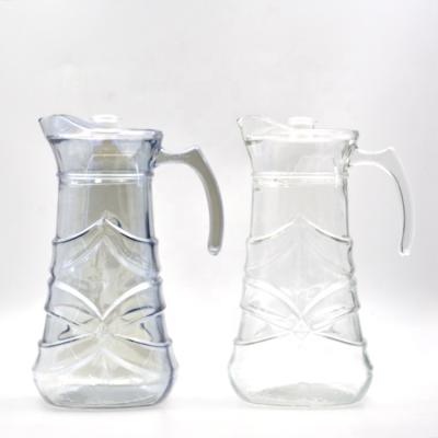 China Viable Wholesale Engraved Cheap Glass Jug J-138PAP for sale