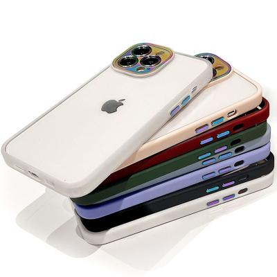 China Hit Cell Phone Case Shockproof Cover With Metal Cameral Protection For iPhone 13 pro 12 max pro Max Case for sale