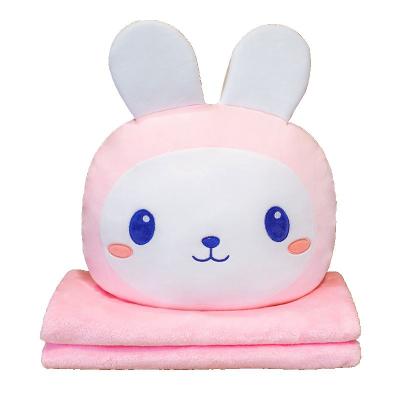 China Fasion Lovely Cartoon Animal Stuffed Plush Office Student Lunch Break Portable Cover Cushion for sale