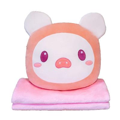 China Promotion Gifts Processing Various Animal Groups Plush Cushion Pillow Nap Customized Cover for sale