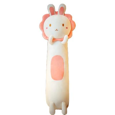 China Cute Animal Doll Stuffed Soft Body Shape Animal Pillow Cartoon Long Sleeping Pillow for sale