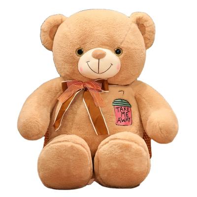 China New Super Soft Stuffed Bear Doll Bear Gifts Teddy Bear Doll Plush Toy Promotional Cute Soft Bear Doll for sale