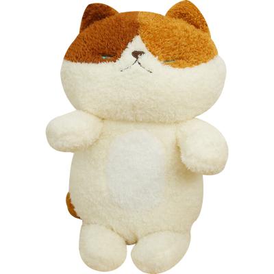 China Creative cat plush gift cartoon toy animal children rest cushion home decoration decoration for sale