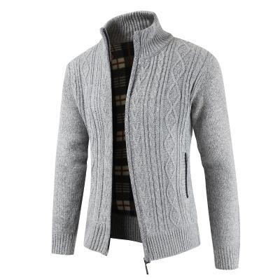 China Anti-wrinkle anti-pilling simple texture slim style plus size winter sweaters for men for sale