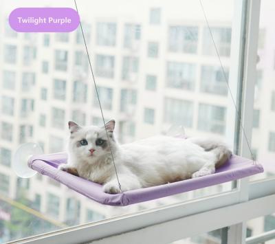 China Breathable Safety Suction Cups Space Saving Sun Lounger Mounted Cat Window Perch Bed Cat Hammock for sale