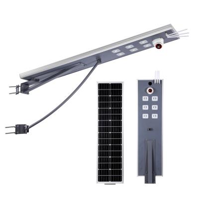 China Photosensitive Detection + Human Body Sensing IP65 High Temperature Resistance Camera Solar Surveillance LED Street Light With Camera for sale