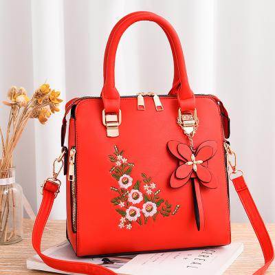 China Fashion Branded Vintage Fashion Medium High Quality Women Shoulder Handbag With Logo Branded Handbags Made In Hong Kong for sale