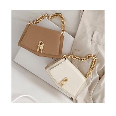 China DOOR 2021 fashion new luxury women purses square chains cross body bags leather ladies handbags wholesale bag for sale