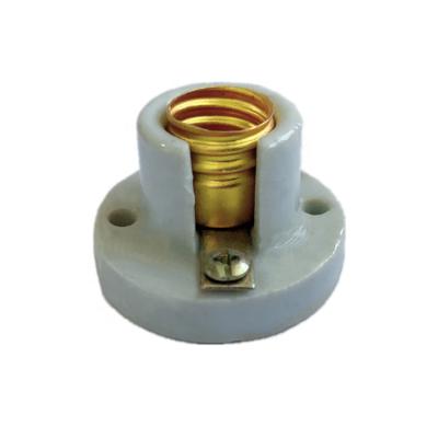 China Hot sale E14 screw round china lampholder e14 base socket for sale