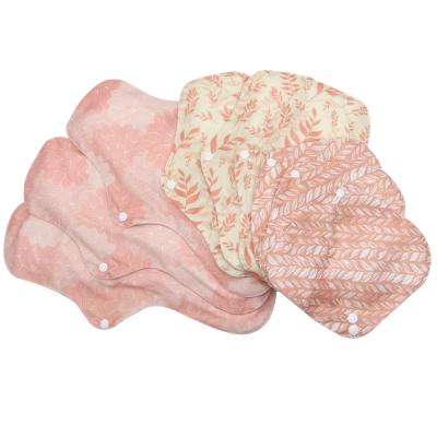 China Breathable Biodegradable Organic Sanitary Pads Natural For Woman Sanitary Reusable Menstrual Pads for sale