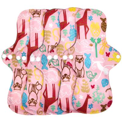 China Wholesale Professional Cloth Menstrual Pads Breathable For Women Private Label Organic Washable Sanitary Pads for sale