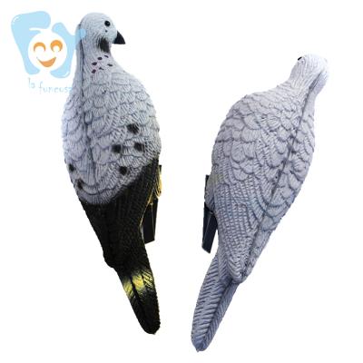 China XPE Lightweight Collapsible Plastic Bird Dove Decoy Hunting Pigeon Decoy With Clip for sale