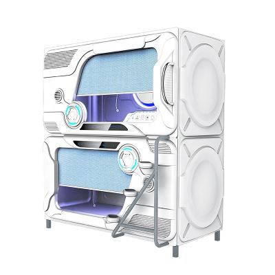 China M-861-B Modern soundproof sleeping capsule box bunk bed board capsule bed sleep pods for sale