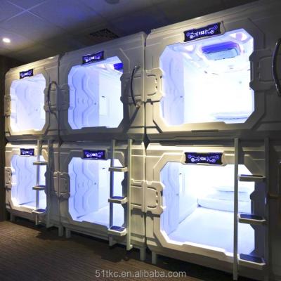 China Hotel Bed M-813 Capsule Equipment Space Capsule Hotel Bunk Bed for sale