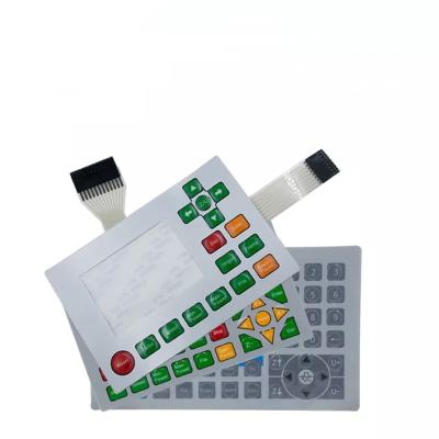 China Ruida Laser Controller UCO Ruida Membrane Switch for Laser Engraver RDC6332G RDC6332M RDC6442S RDC6442G RDC6445G Switch Films Keypad for sale