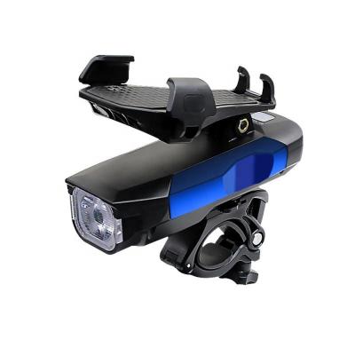 China Cell Phone Holder T6 Lights Bike 3 Mode USB Rechargeable Road Bike Light Waterproof Bicycle Light for sale