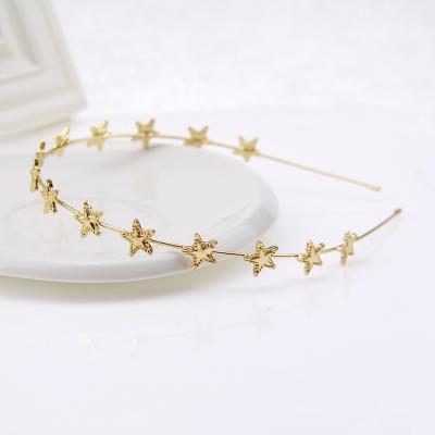 China Friendly material hot sales star headband girl headband hair hoop for baby women hair bands pretty for sale