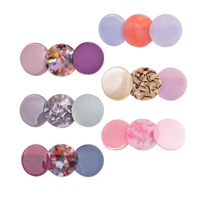 China JQT042 Wholesale Hair Accessories Hair Accessories Acrylic Hair Clips Hair Grips For Women for sale