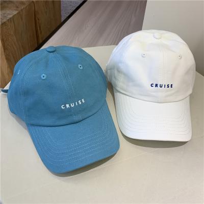 China korean design embroidery logo baseball cap classic fashion sport hat customized by COMMON for man and women for sale