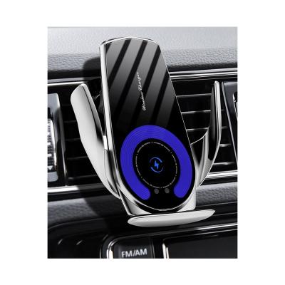 China Wholesale Cell Phone Qi Car Mount Charger Fast Car Charger Wireless Charging Stand for sale