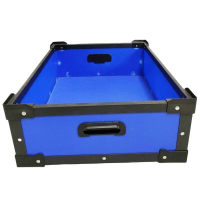 China Factory Supply Corrugated Storage PP Corrugated Plastic Box Durable Waterproof Box For Transportation for sale