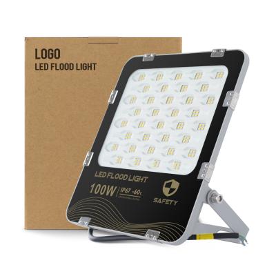 China High Quality Square Hx Series 100W LED Flood Light Fixture 100W Flood Light for sale