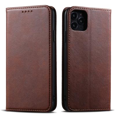 China wholesale Anti-fall in stock ultra magnetic cell phone case leather case i max phone12 pro case for sale