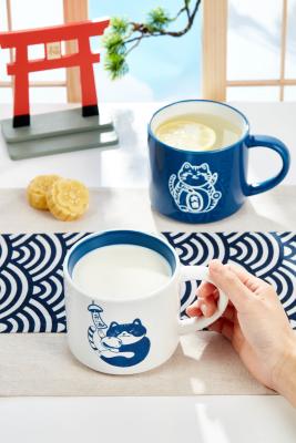 Chine Une tasse créative en sublimation, une tasse en céramique mignonne, une tasse de café avec un logo, une tasse à expresso en céramique. à vendre