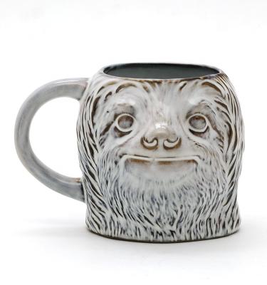 China New product 2024 3d CUP animal decoration ceramic coffee 3D mug cup for sale