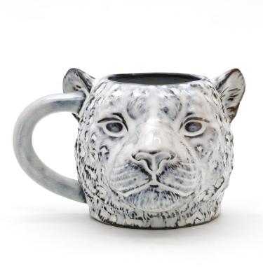 China 2024 Wholesale 3d Animal Decoration New Product Ceramic Coffee 3D Mug Cup for sale