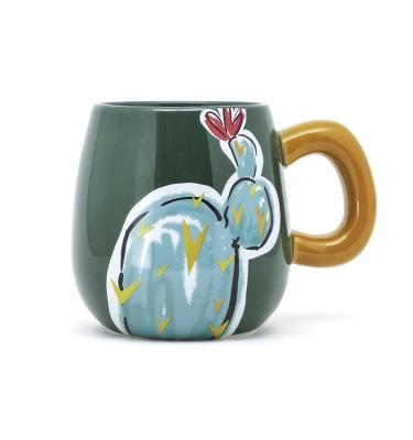 China 11oz Tasse Kaffee Tasse Leere Sublimation Magische Kaffeetasse Keramik Großhandel Anpassen Druck Tassen Steinwaren Dekal auf Glaz zu verkaufen