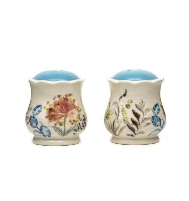 China Stoneware Cruet Set Spice Bottle Salt And Pepper Ceramic Shaker Fro Restaurant for sale