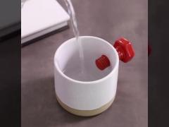 Heat-resistant Shaped 3D Ceramic Mug  380ml For Halloween Party , Office