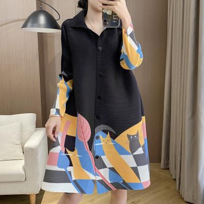 China OEM Women Clothing Custom Made Fashion Anti-Static Sexy Casual Dress Pleated Dresses Women Lady Elegant for sale