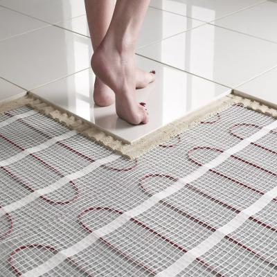 China Modern Radiant Heating Cable Floor Heating Invisible Mat 150w/m2 for sale