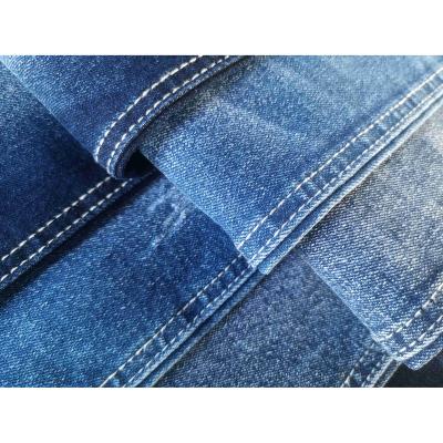 China Breathable 2191 TR Stretch Cotton Yards Dyed Jeans Denim Fabric for sale