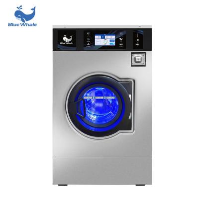 China Hotel.factory .laundry Hospital Seal Puller Blue China All in One Best Front Load Hospital Commercial Electric Whale 12 Kg Hotel.factory .laundry 2 Years for sale