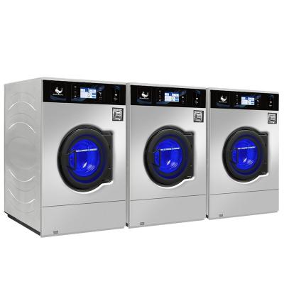 China Blue-whale Coin Operated Commercial Washing Machine And Dryer Laundry Equipment Digital Screen 800*945*1300mm for sale