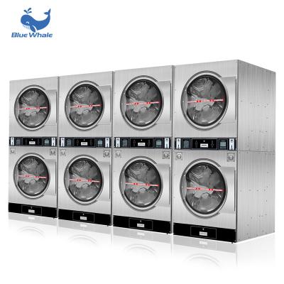 China Drying Good Quality Exported Cheap Coin Operated Commercial Pile Dryer Laundry Machines for sale